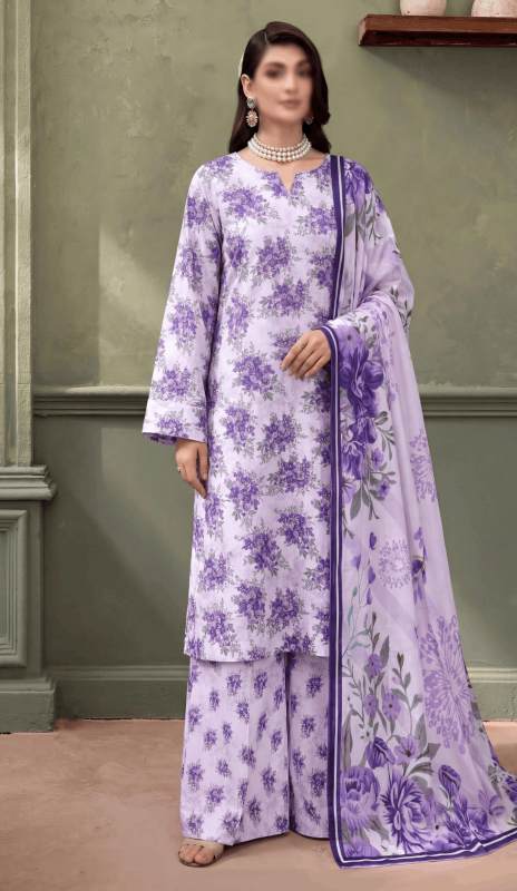 FAANTAK CHIC Vol 198 Digital Print Premium Lawn Unstitched 3Pcs Suit