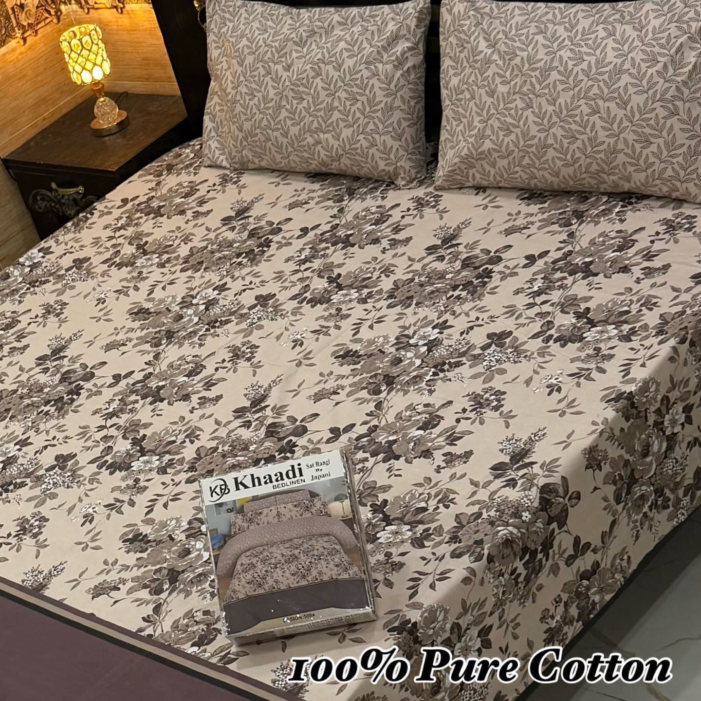 Premium Cotton Bedsheet Set (3PC)