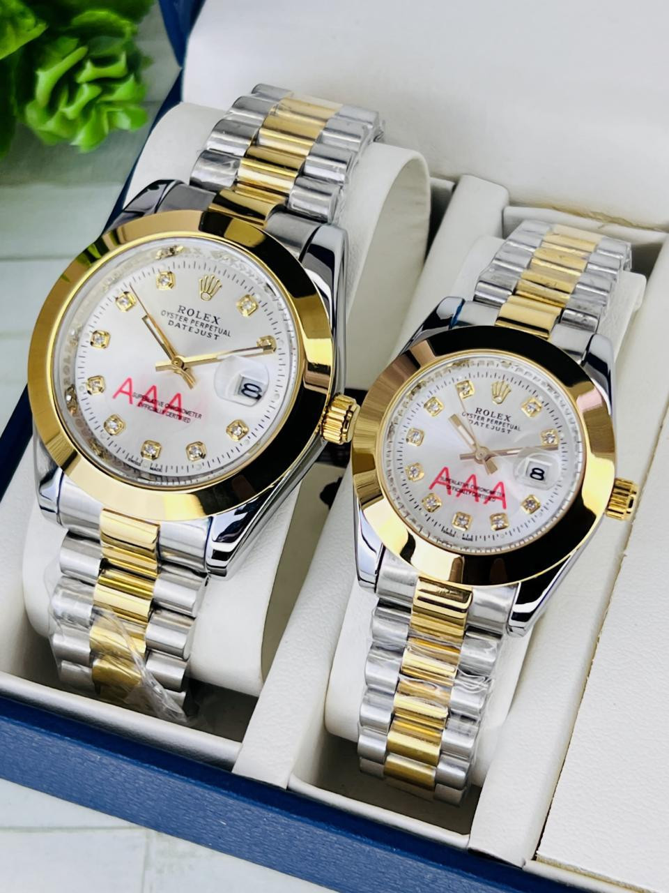 RLX Premium Couple Quartz Watches