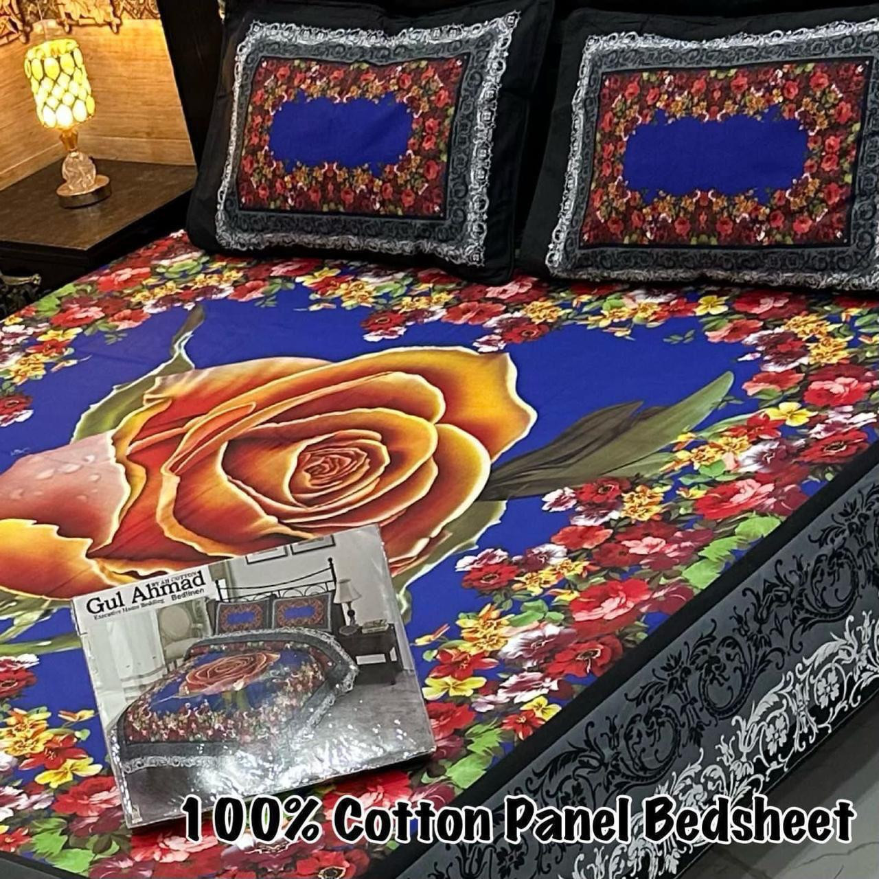 Premium Cotton Bedsheet Set (3PC)