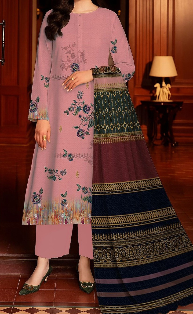 Khaadi | RPL Digital Tana Dora Lawn 3Pcs Suit – Bold Printed Shirt & Dupatta