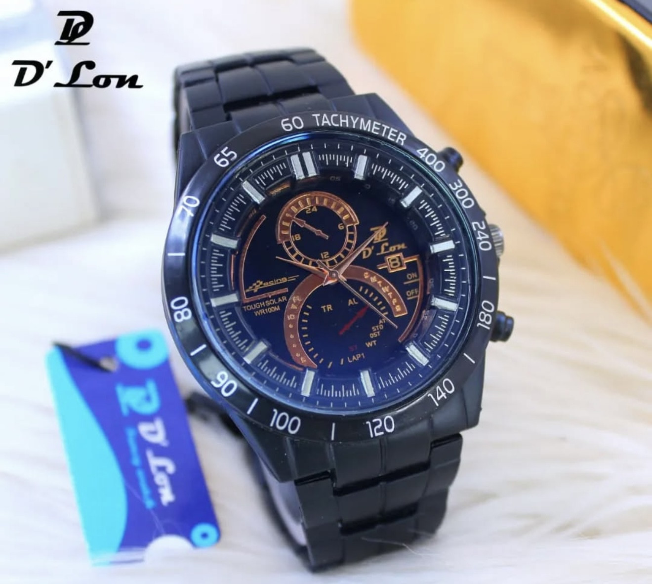 Stylish Men's Quartz Cell Watch – Classic Everyday Timepiece | D' Lon