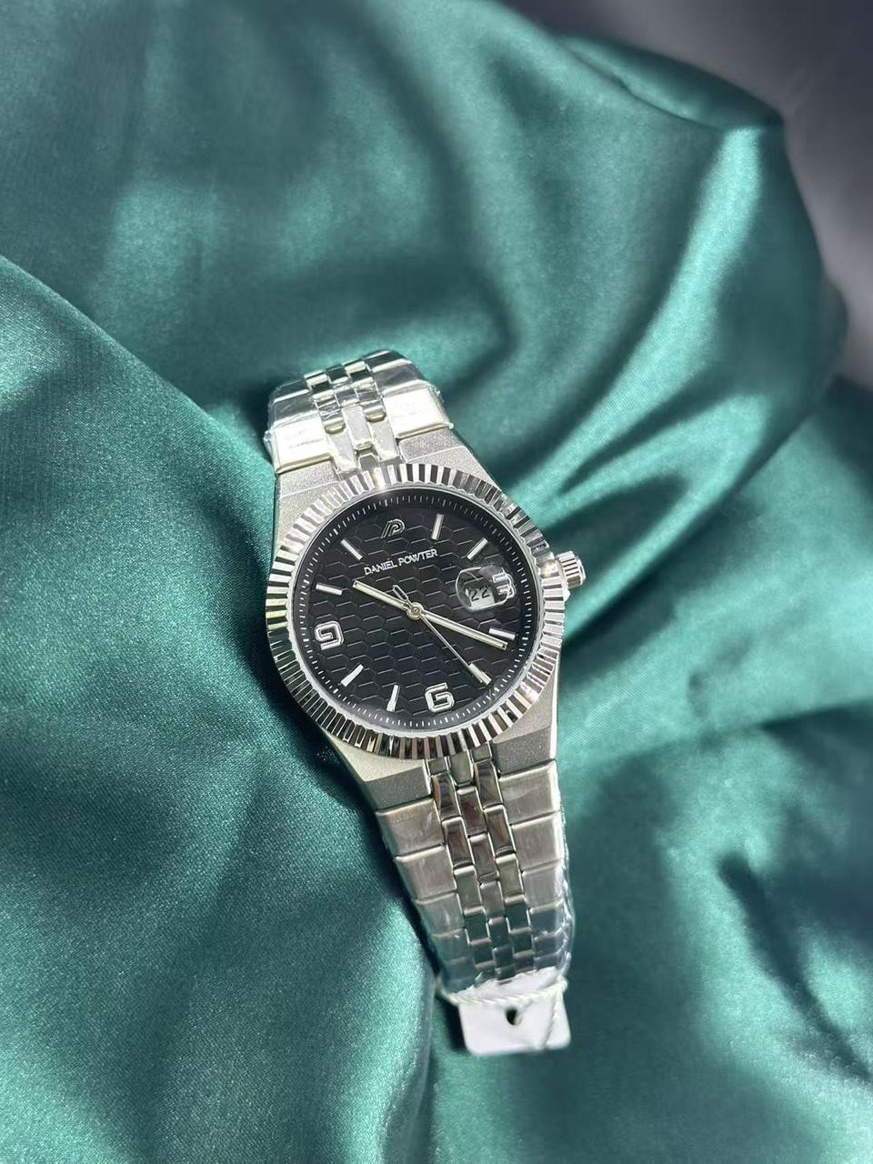 DP Fluted Bezel Stainless Steel Luxury Watch