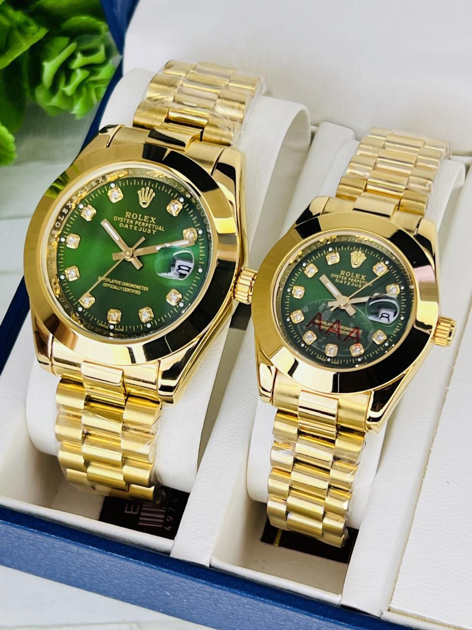 RLX Premium Couple Quartz Watches