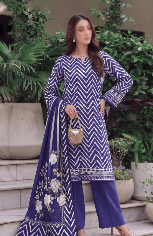 FANTAK COCO VOL 313 DIGITAL PRINT PREMIUM LAWN BRANDED 3PCS UNSTITCHED SUIT