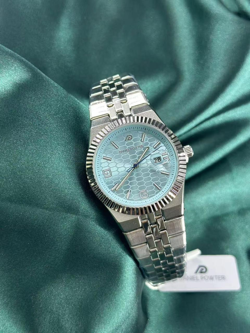 DP Fluted Bezel Stainless Steel Luxury Watch