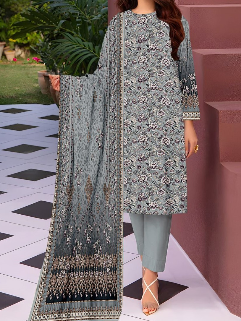 Digital Mother Tana Dora Printed Collection Lawn 3Pcs Suit