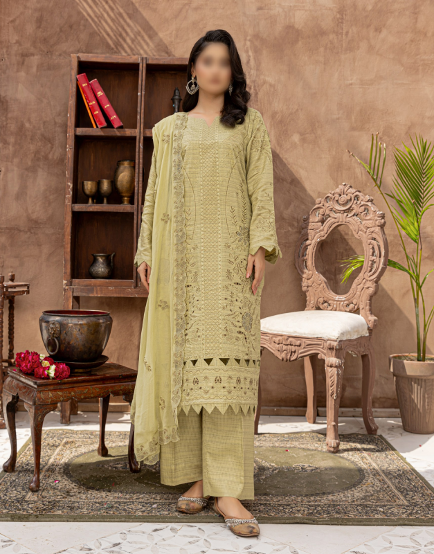 Fantak — Suffuse Vol.01 | Viscose Black Slub Embroidered Suit