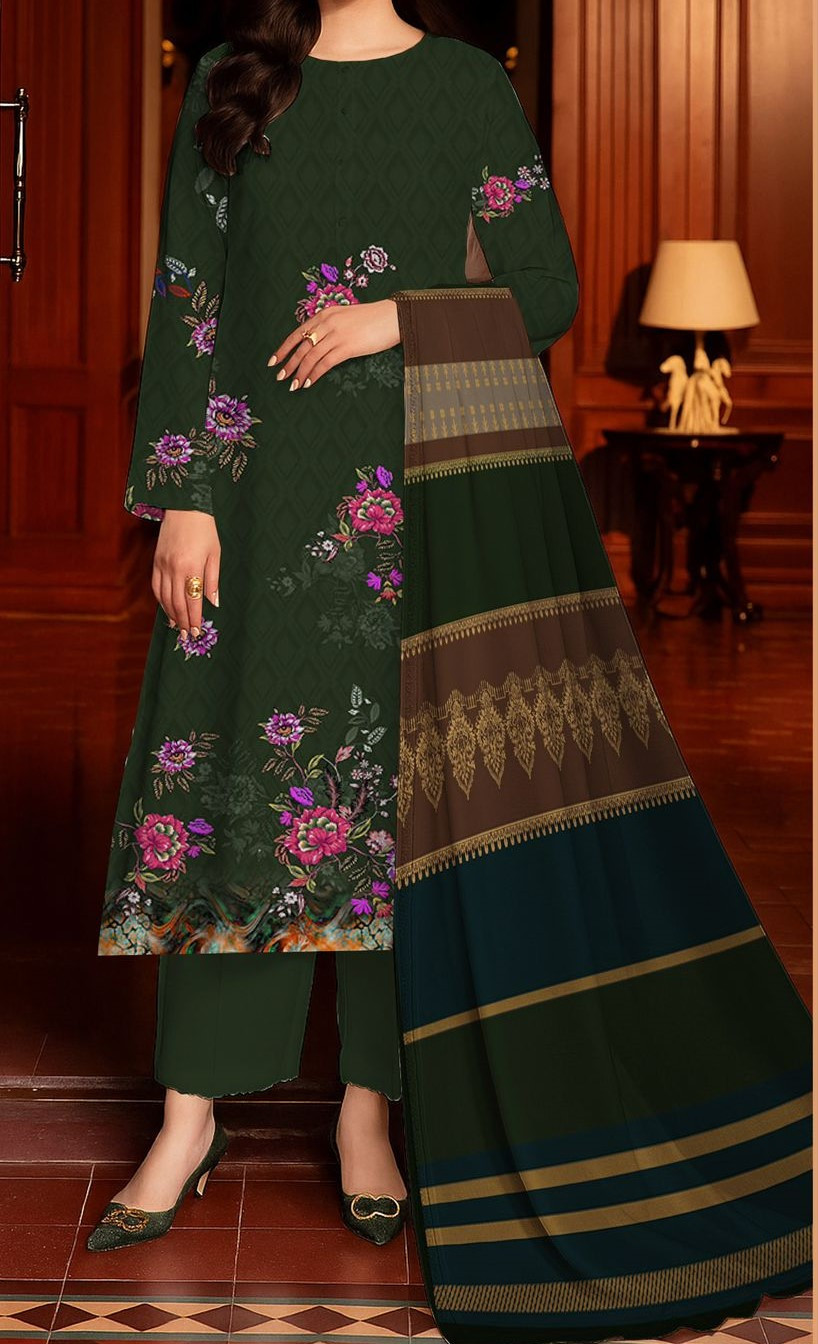 Khaadi | RPL Digital Tana Dora Lawn 3Pcs Suit – Bold Printed Shirt & Dupatta