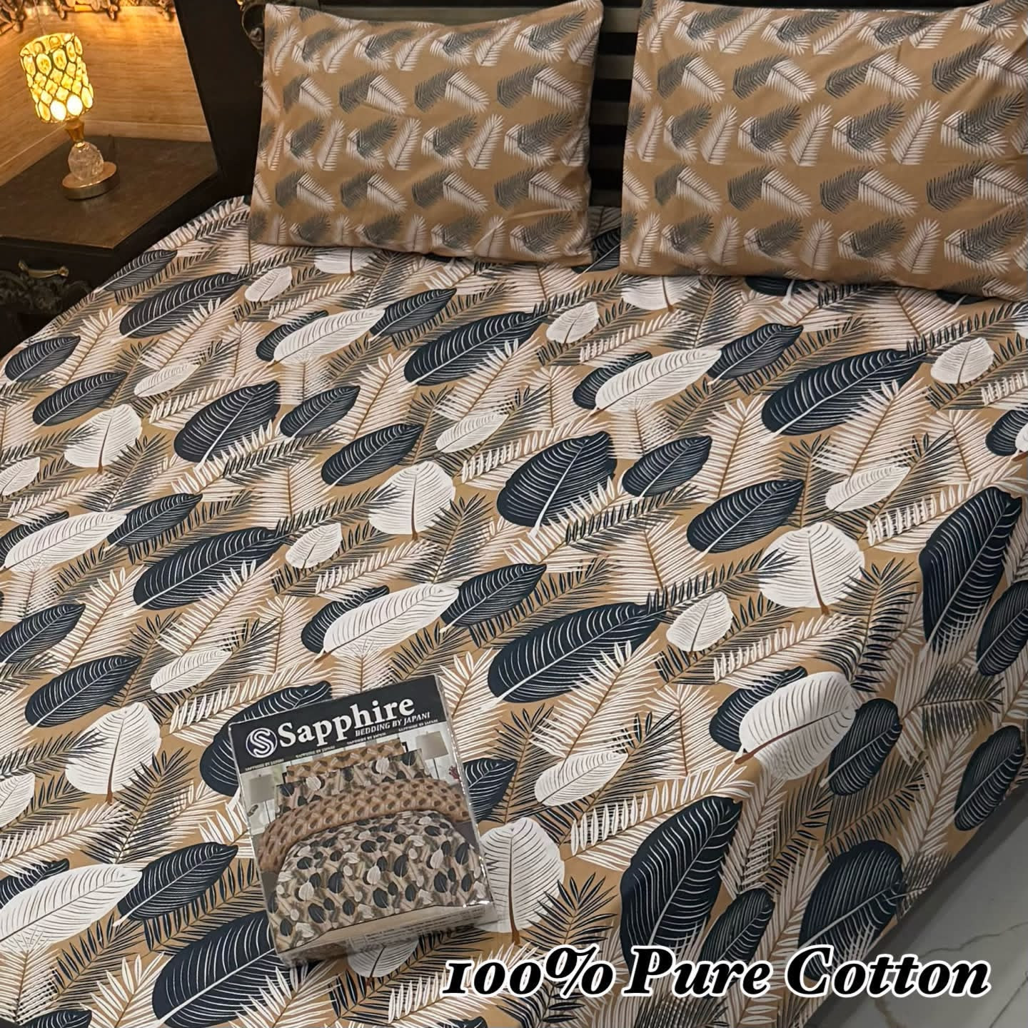 Premium Cotton Bedsheet Set (3PC)