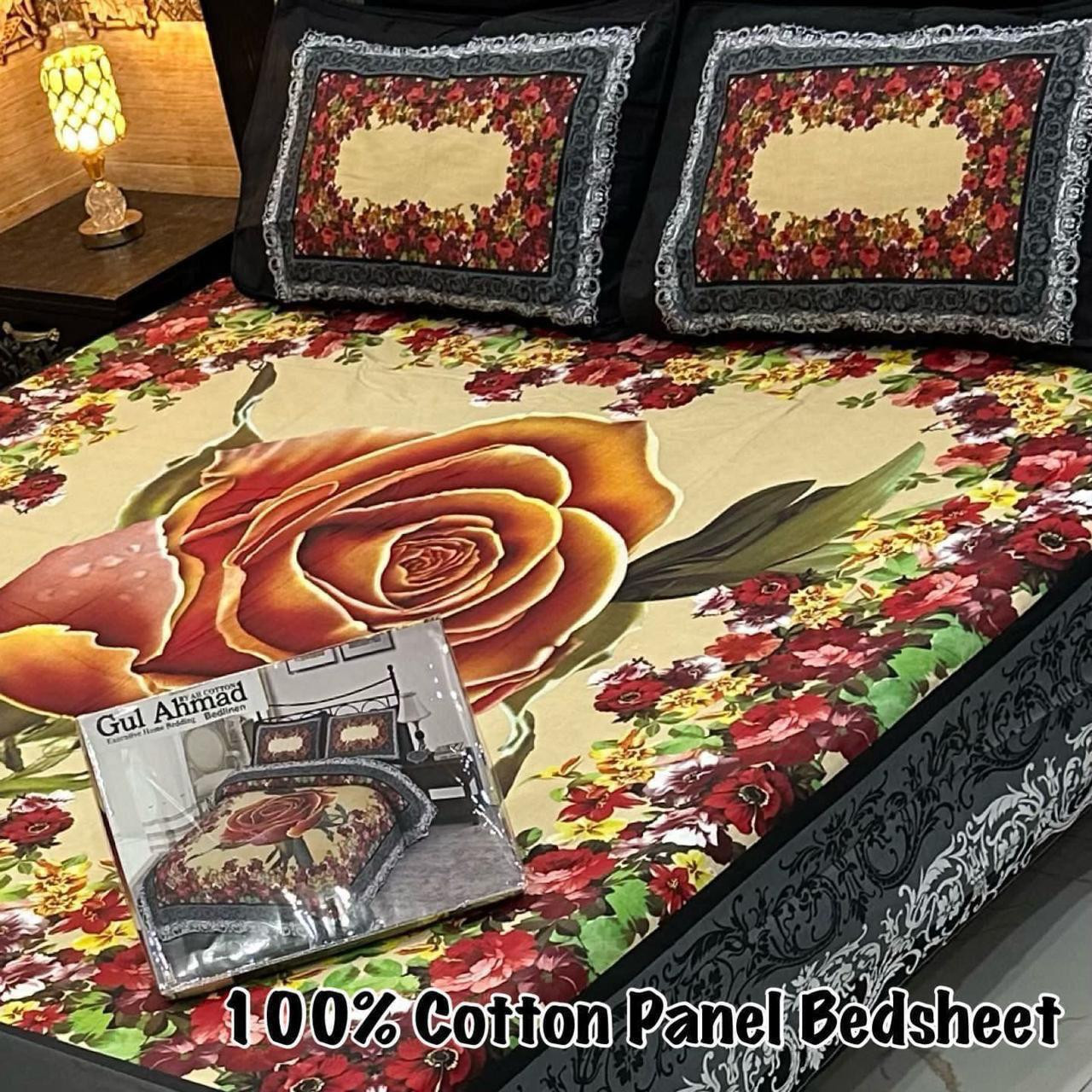Premium Cotton Bedsheet Set (3PC)